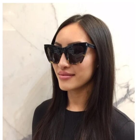 Final Price! Saint Laurent SL214 KATE 010 Sunglasses - Picture 1 of 11